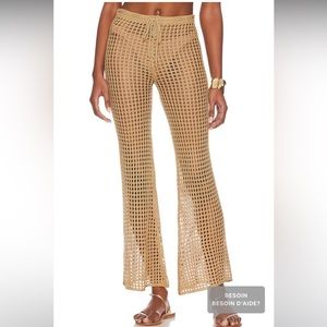 Elektra Crochet Pant in Nude Size M (Superdown)